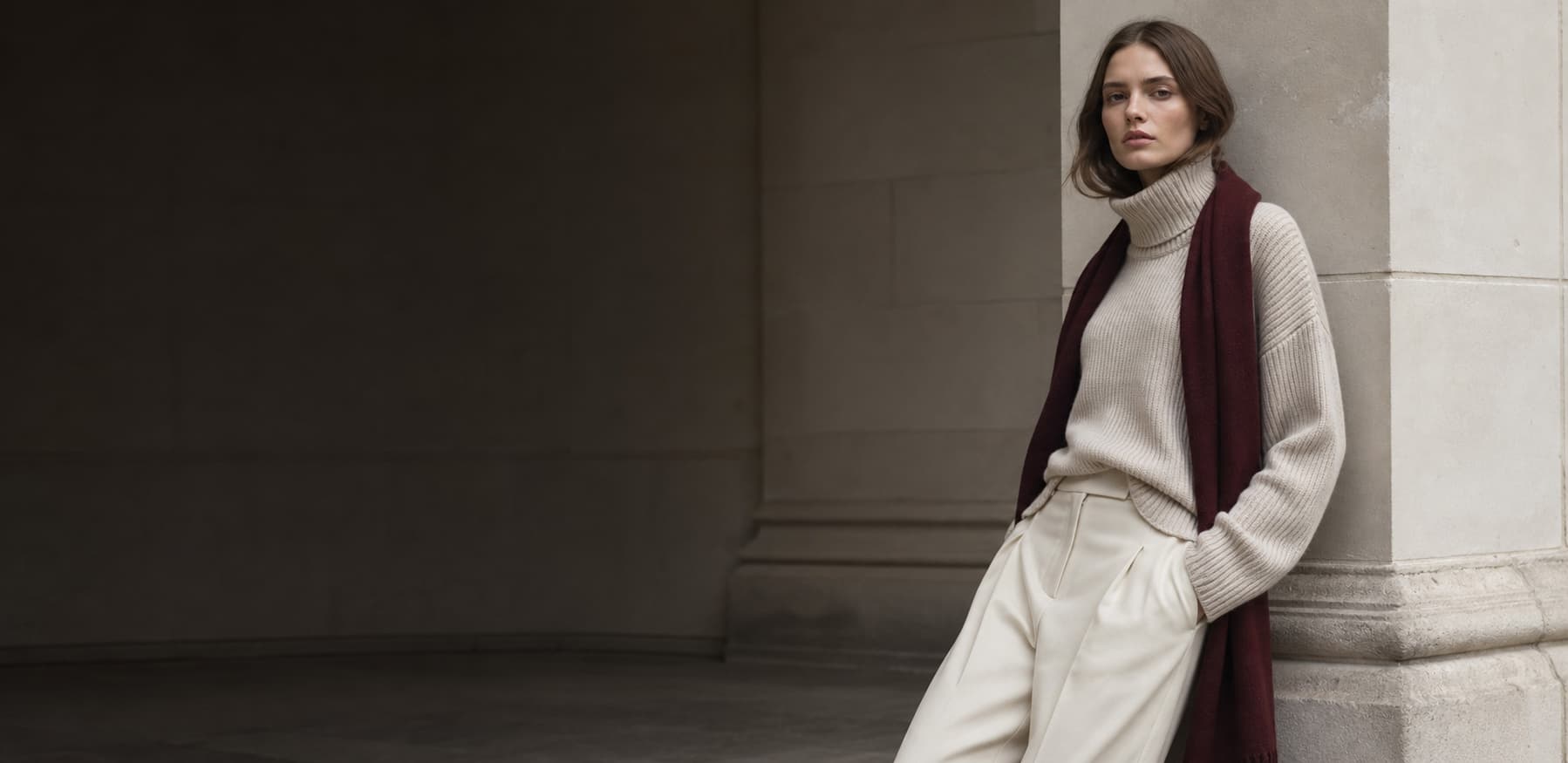 Stefanel knitwear and tailoring for the United Kingdom collection
